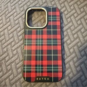 Burga Plaid iPhone 14 Pro Case